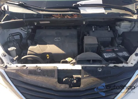 2012 Toyota Sienna Le V6 8 Passenger из США, поврежденный, VIN 5TDKK3DC0CS206512